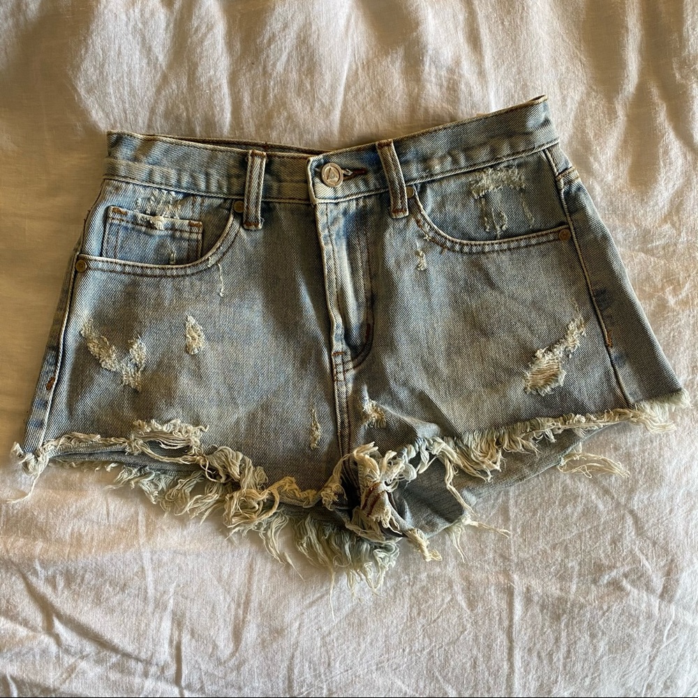 Unif denim shorts